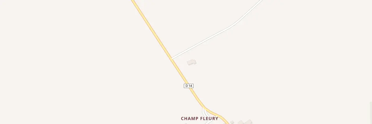 Plan du 1 Champ Fleury à Senillé-Saint-Sauveur