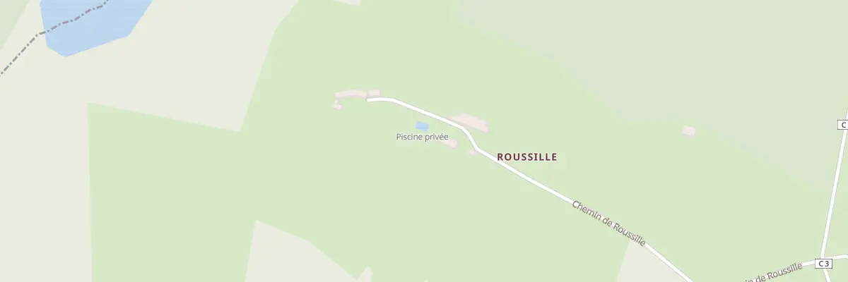 Plan du 47 Roussille à Cause-de-Clérans