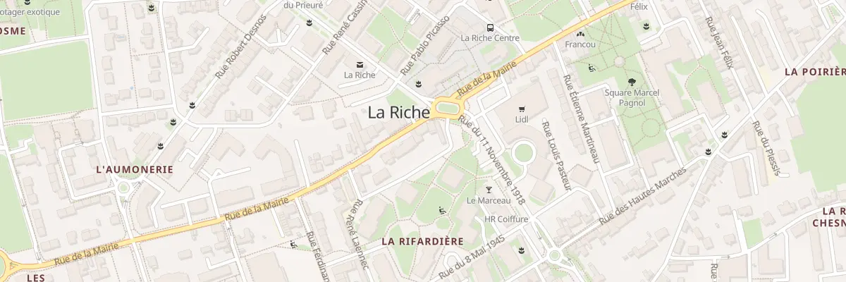 Plan du 114B Rue de la Mairie à La Riche