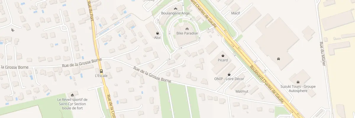 Plan du 3 All des Perrets à Saint-Cyr-sur-Loire