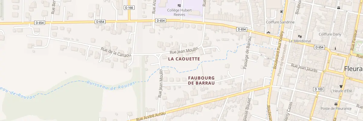 Plan du 19 Rue Jean Moulin à Fleurance