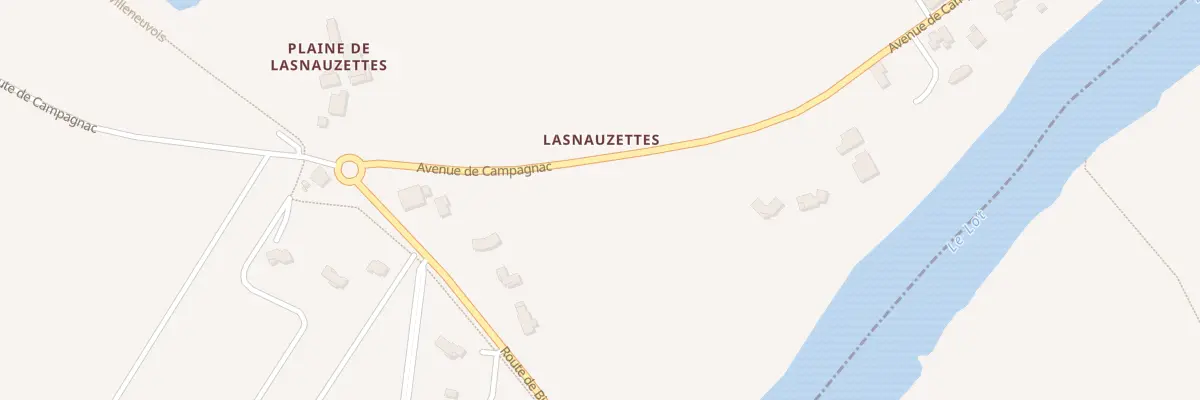 Plan du 1567 Av de Campagnac à Lédat