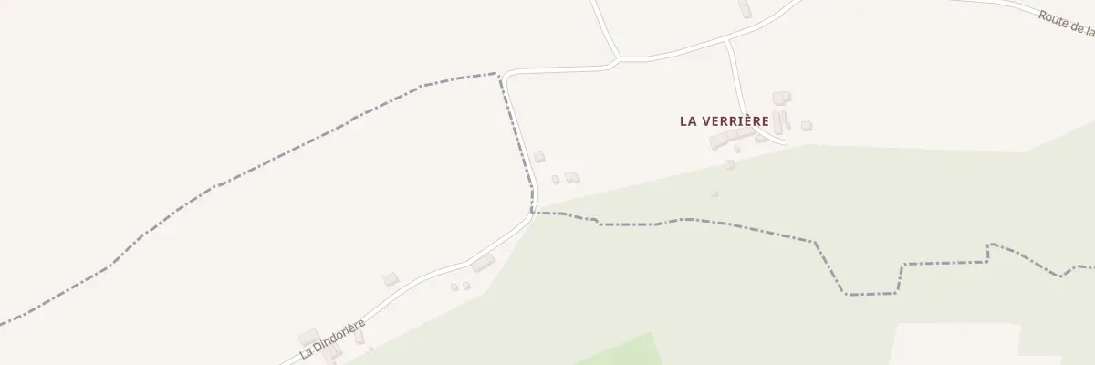 Plan du 1 Rte de la Dindorière à Vallée-de-Ronsard