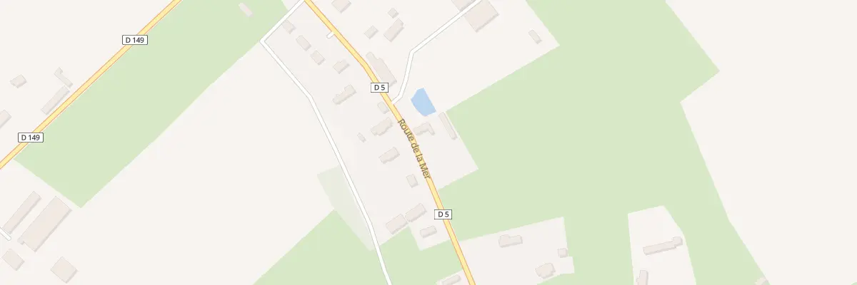 Plan du 277 Rte de la Mer à Cliponville