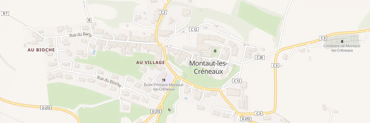 Plan du 10 Rue du Bourg à Montaut-les-Créneaux