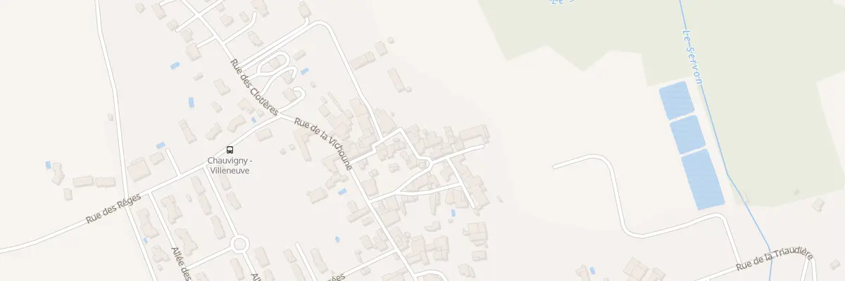 Plan du 17 Rue des Chardonnerets à Chauvigny