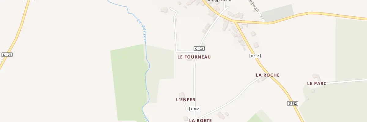 Plan du 5136 Le Fourneau à Cogners