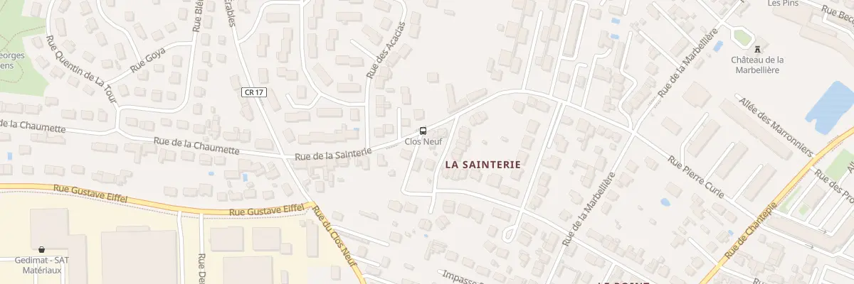 Plan du 26 Rue de la Sainterie à Joué-lès-Tours