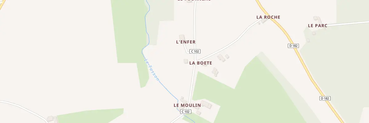 Plan du 5078A La Boete à Cogners