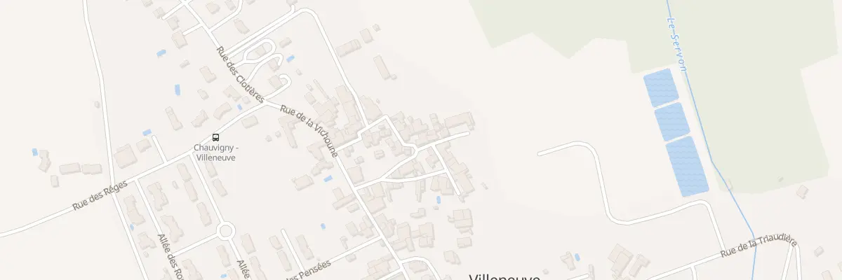 Plan du 30 Rue des Ageasses à Chauvigny