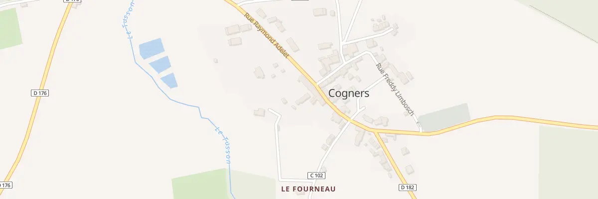 Plan du 12 Rue Raymond Adelet à Cogners