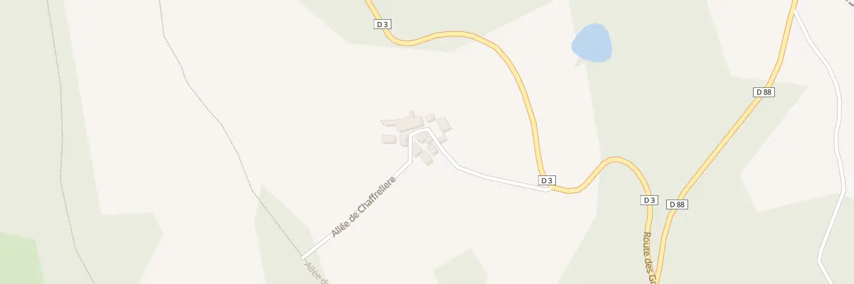 Plan du 97 Chaffreliere au Bourdeix