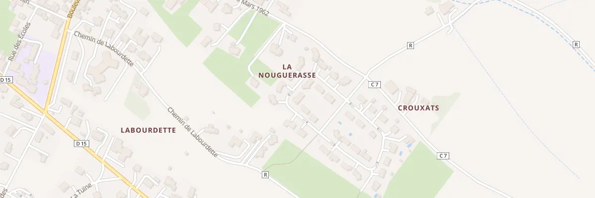 Plan du 7 Rue Alban Duprat à Astaffort