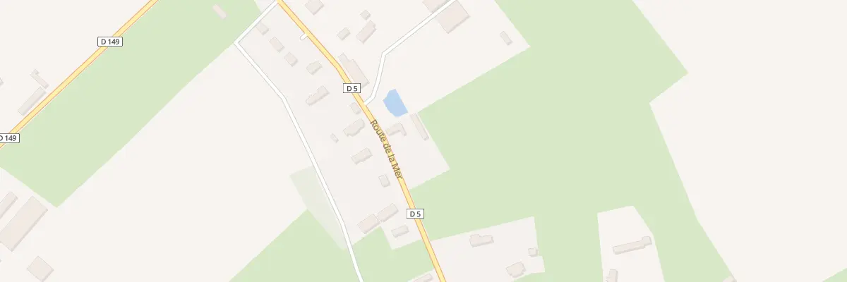 Plan du 295 Rte de la Mer à Cliponville