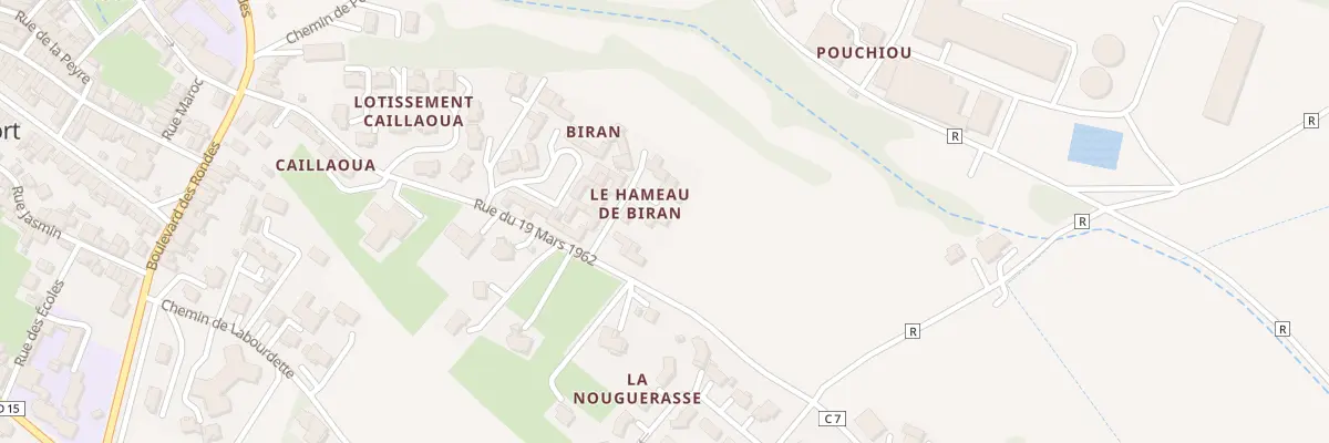 Plan du 5951 Le Hameau de Biran à Astaffort