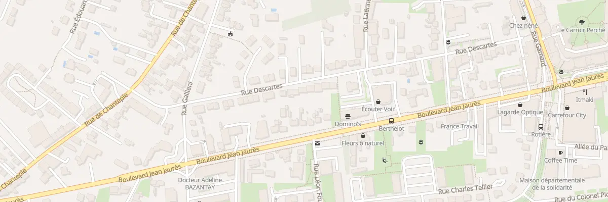 Plan du 46 Rue Descartes à Joué-lès-Tours