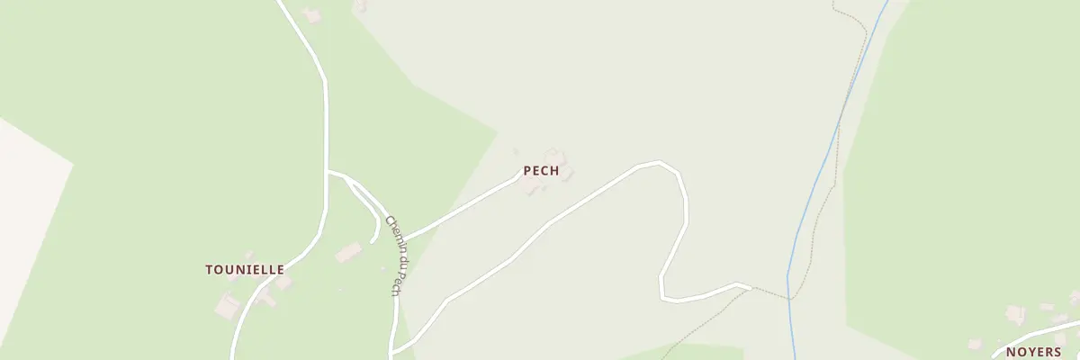 Plan du 101 Che du Pech à Sainte-Colombe-de-Villeneuve