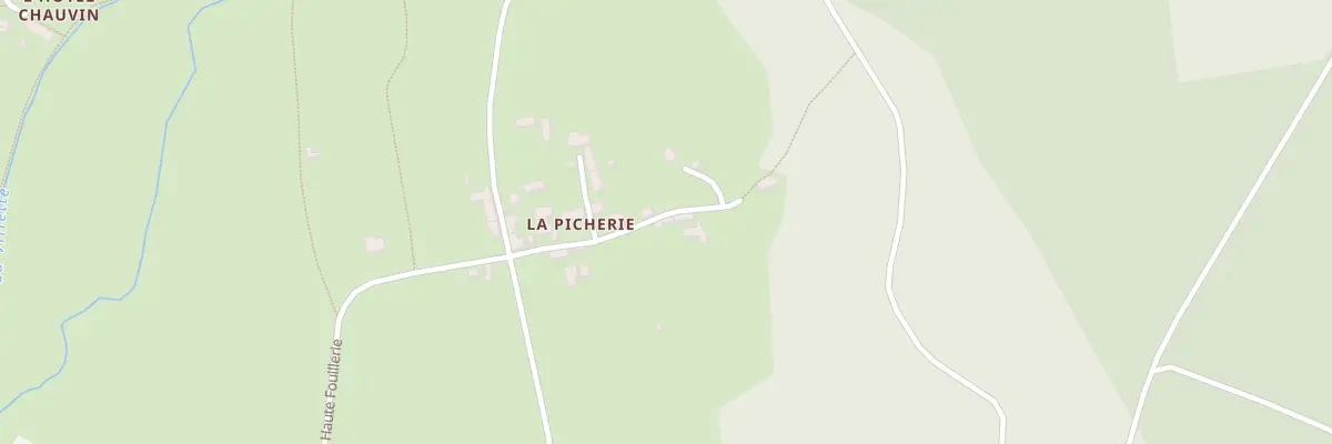 Plan du 211 La Picherie à La Chapelle-Montligeon