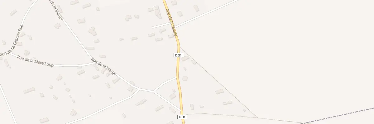 Plan du 25 Rue de la Mairie à Boisney