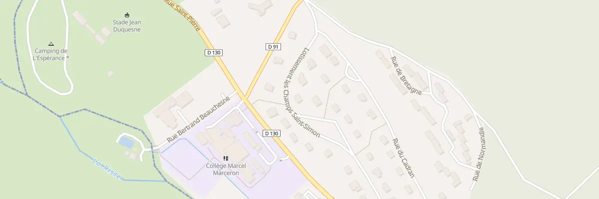 Plan du 25 Lot les Champs Saint-Simon à Montfort-sur-Risle