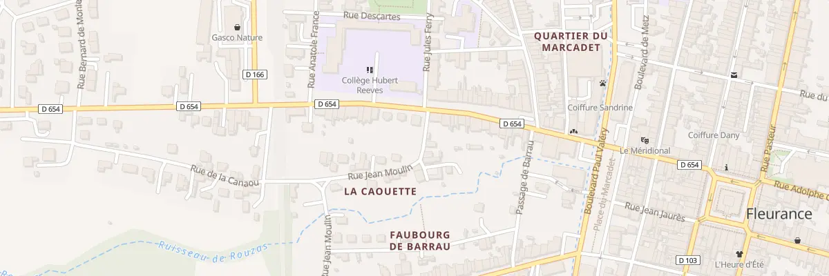 Plan du 37 Av Martial Cazes à Fleurance