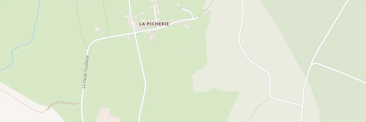 Plan du 210 La Picherie à La Chapelle-Montligeon