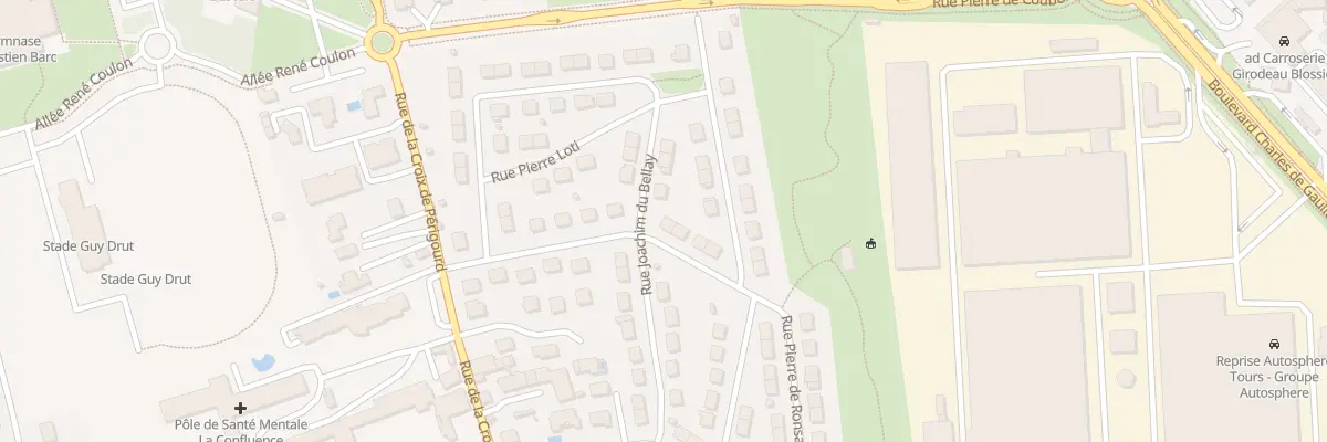Plan du 25 Rue Pierre de Ronsard à Saint-Cyr-sur-Loire
