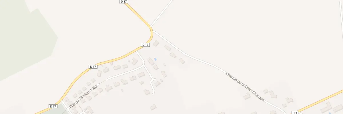 Plan du 5 Che de la Croix Chardon à Archigny