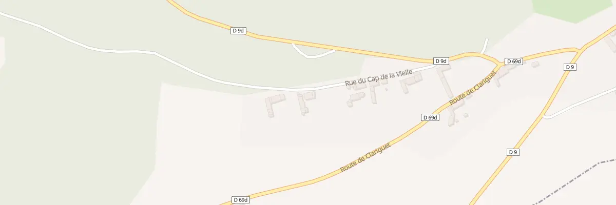 Plan du 38 Cap de la Vielle à Sarremezan