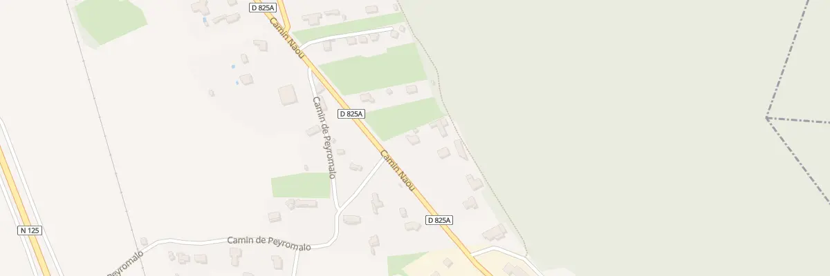 Plan du 51 Cami Naou à Chaum