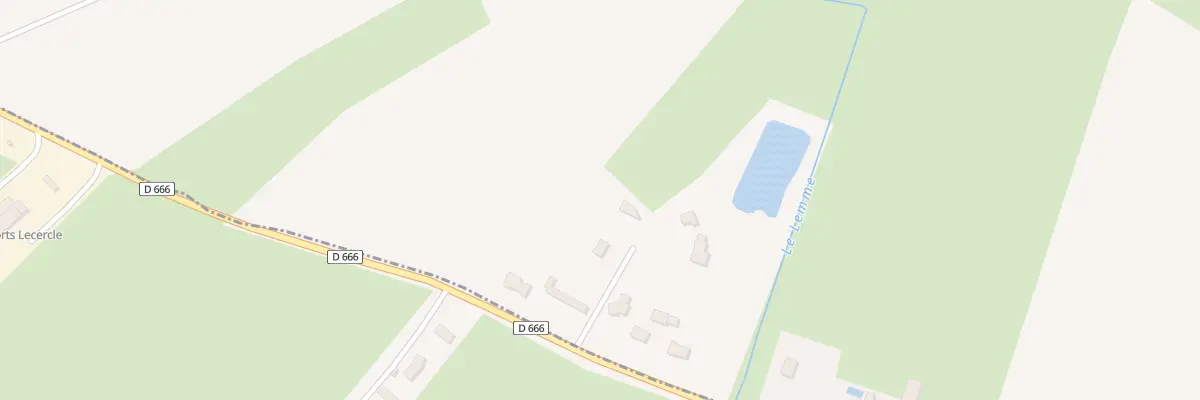 Plan du 189 Les Rechins à Saint-Michel-Tubœuf