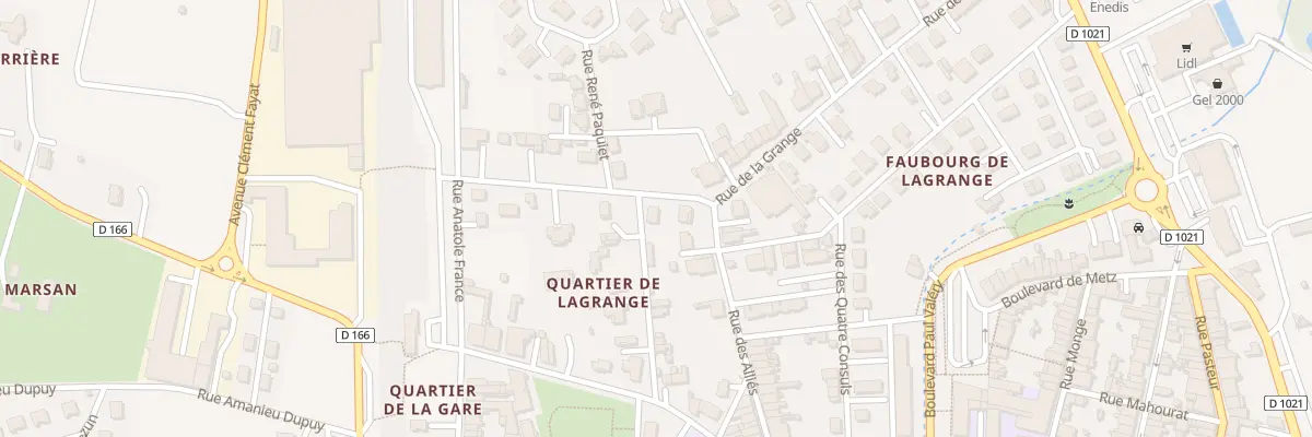 Plan du 1 Rue de la Résistance à Fleurance
