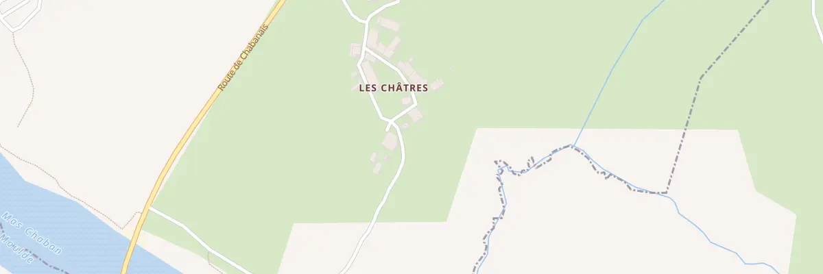 Plan du 5147 Les Chatres à Lésignac-Durand
