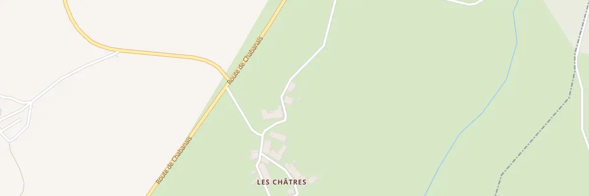 Plan du 5148 Les Chatres à Lésignac-Durand