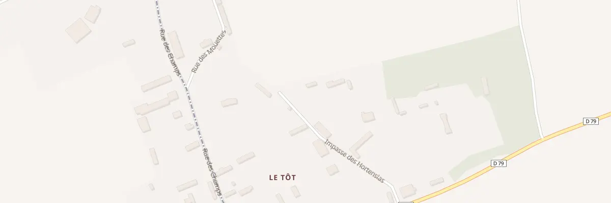 Plan du 6 Imp des Hortensias à Ingouville
