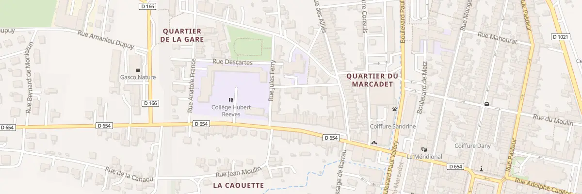 Plan du 19 Rue Joliot Curie à Fleurance
