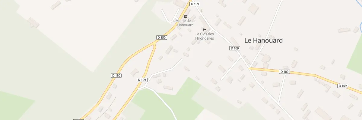 Plan du 3 Rte de Cleuville au Hanouard