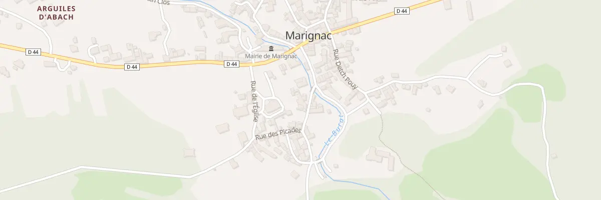 Plan du 4 Rue de Saint Laurent à Marignac