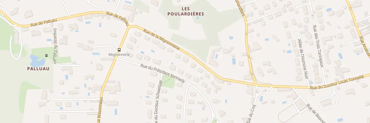 Plan du 17 Rue de la Mignonnerie à Saint-Cyr-sur-Loire