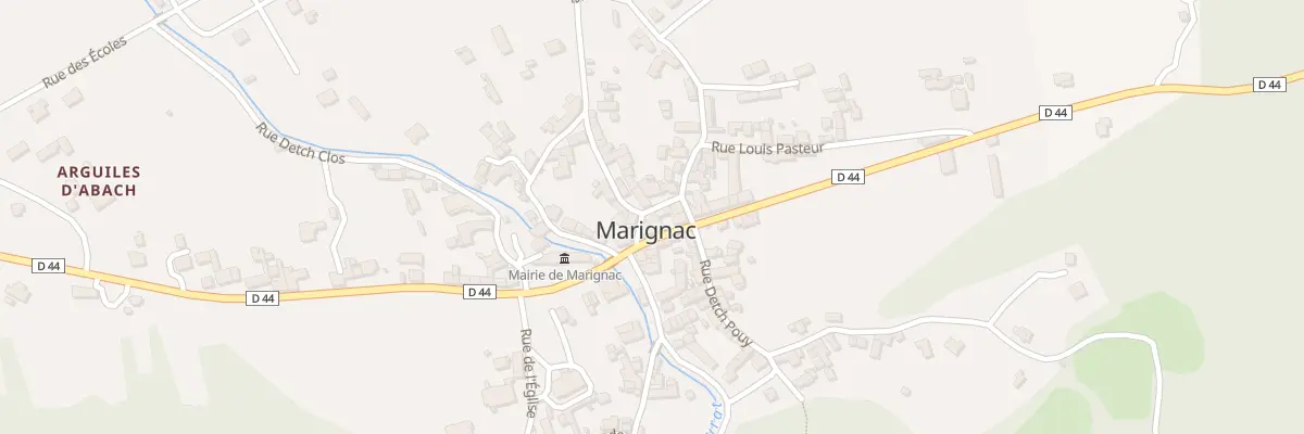 Plan du 4 Rue du Pic du Gar à Marignac