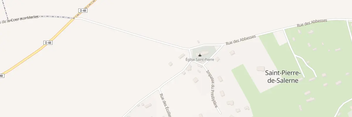 Plan du 104 Rue des Deux Ifs à Saint-Pierre-de-Salerne