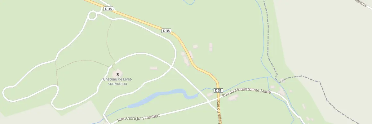 Plan du 33B Le Moulin aux Prétres à Livet-sur-Authou