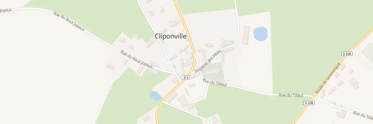 Plan du 664 Rte de la Mer à Cliponville
