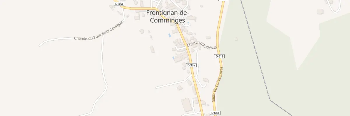 Plan du 1 Chem Saint Roc à Frontignan-de-Comminges