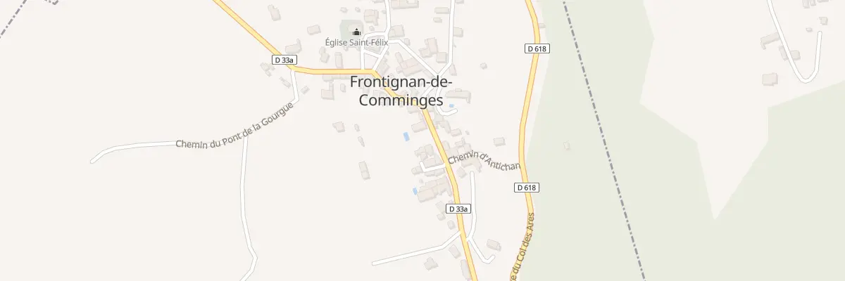 Plan du 32 Rte Principale à Frontignan-de-Comminges