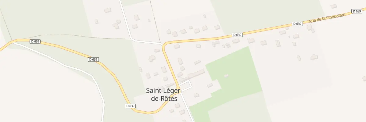Plan du 1 Rue des Tisserands à Saint-Léger-de-Rôtes