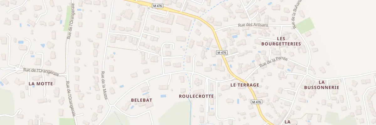 Plan du 12 Rue de Bel-Air à Mettray