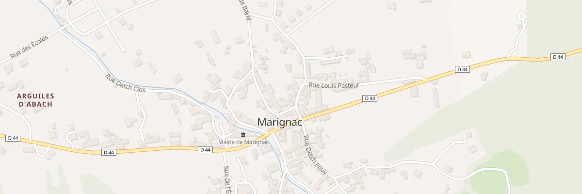 Plan du 9 Rue du Pic du Gar à Marignac