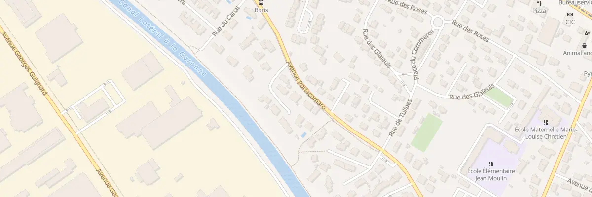 Plan du 3 Rue de Bel Air à Boé