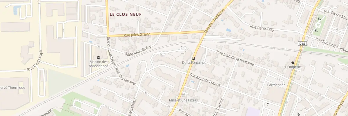 Plan du 47 Rue de Chantepie à Joué-lès-Tours